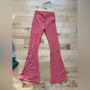 Aerie Flared Vibrant Coral Activewear